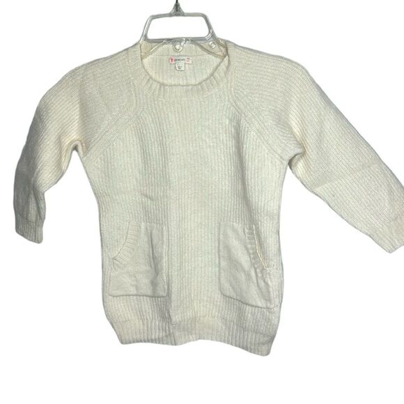 Crewcuts Ivory 100% Wool Sweater. Size 10. - Picture 1 of 10